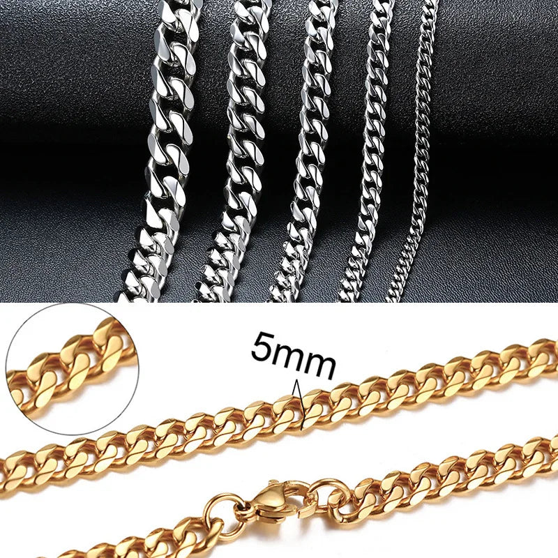 Vnox Classic Cuban Chain