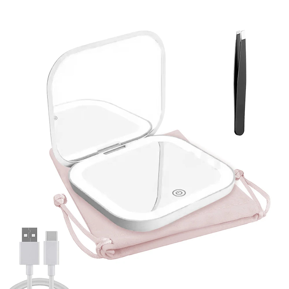 LumiGlow Pocket Mirror