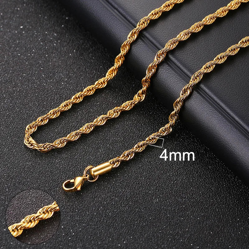 Vnox Classic Cuban Chain