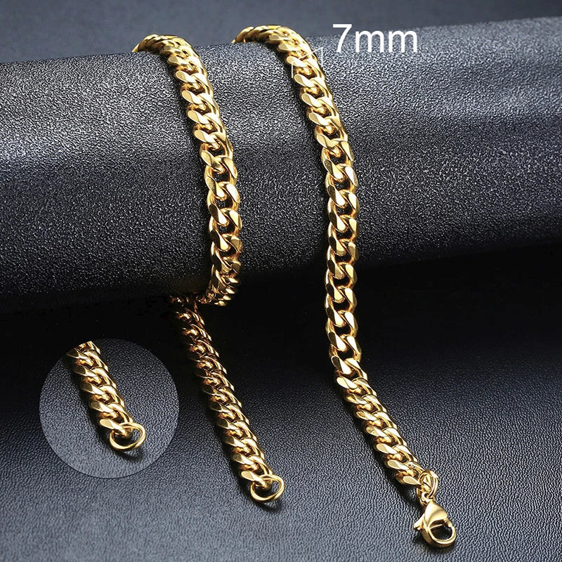 Vnox Classic Cuban Chain