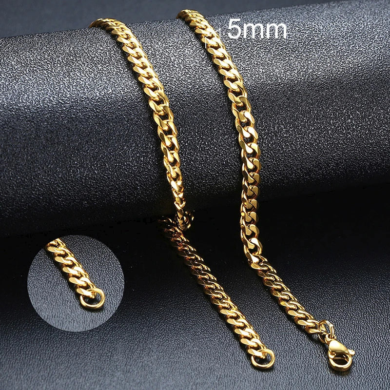 Vnox Classic Cuban Chain