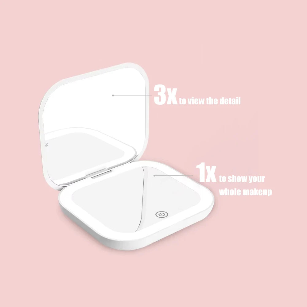 LumiGlow Pocket Mirror