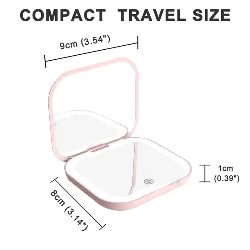 LumiGlow Pocket Mirror