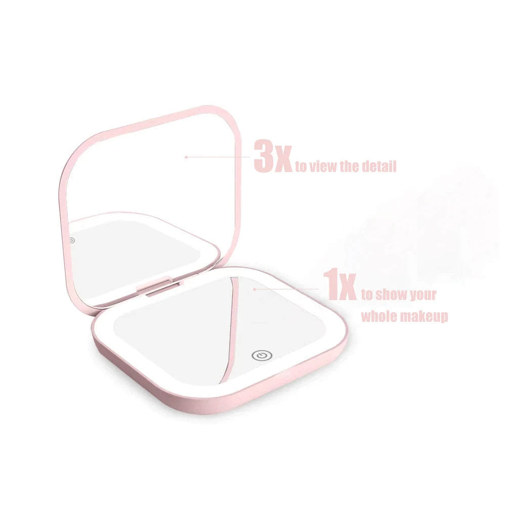 LumiGlow Pocket Mirror